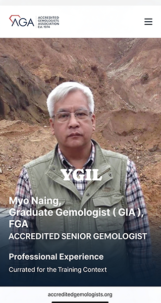 Portrait of U Myo Naing, founder and lead instructor at YGIL